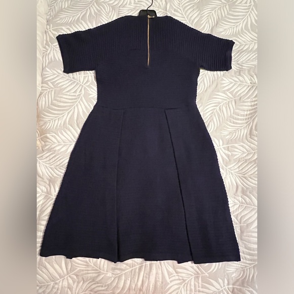 Shoshanna 100% merino wool blue dress. Size P. - Picture 4 of 7